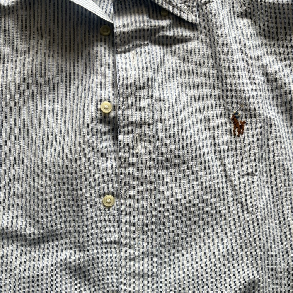 Ralph Lauren small men’s button down runs like a medium